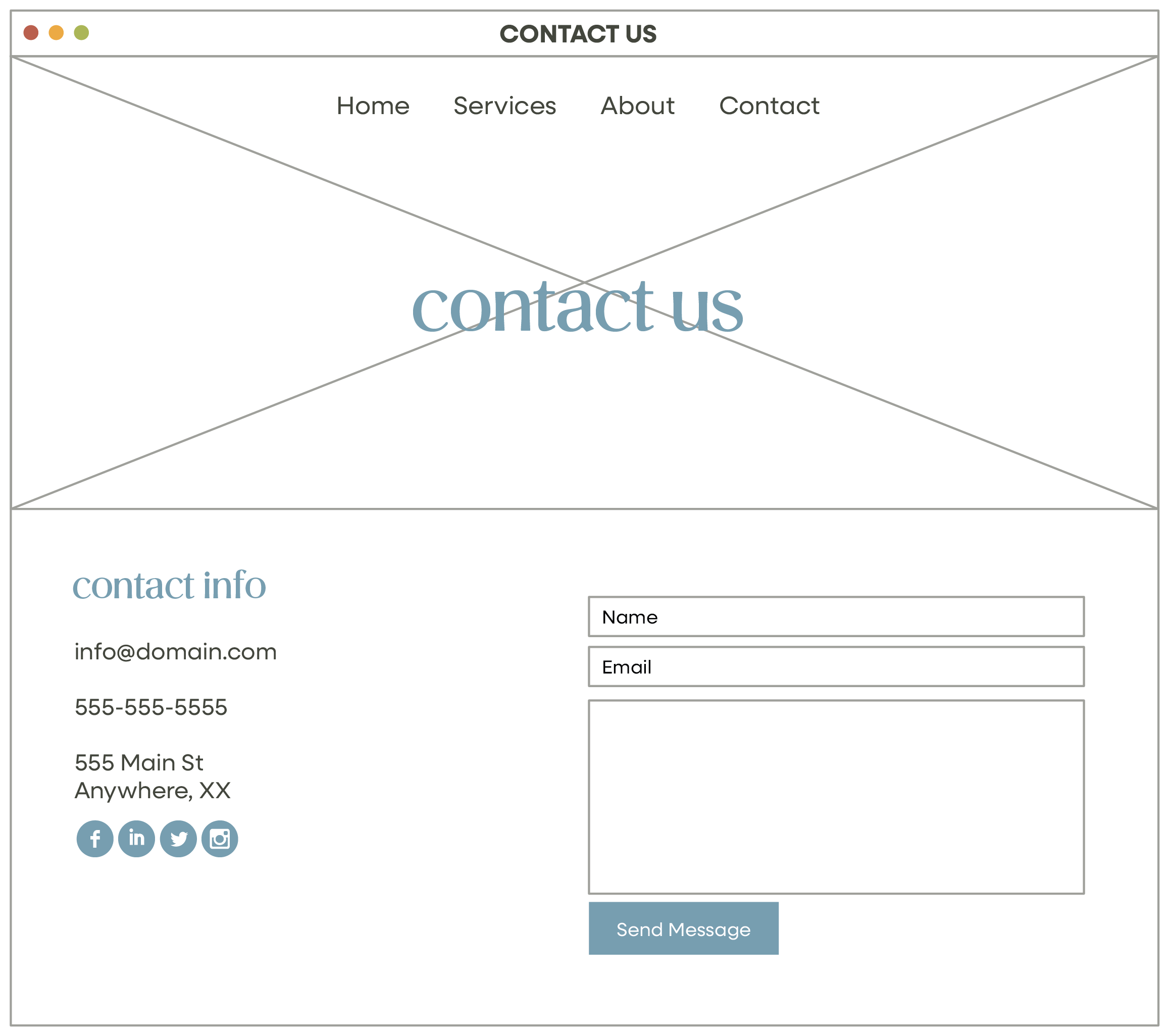 website-mockup-elements-13 website mockup showing parts of a website